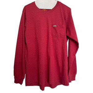 Ariat Rebar Size Large long Sleeve Cotton Tee Shirt NWT $33 Women’s